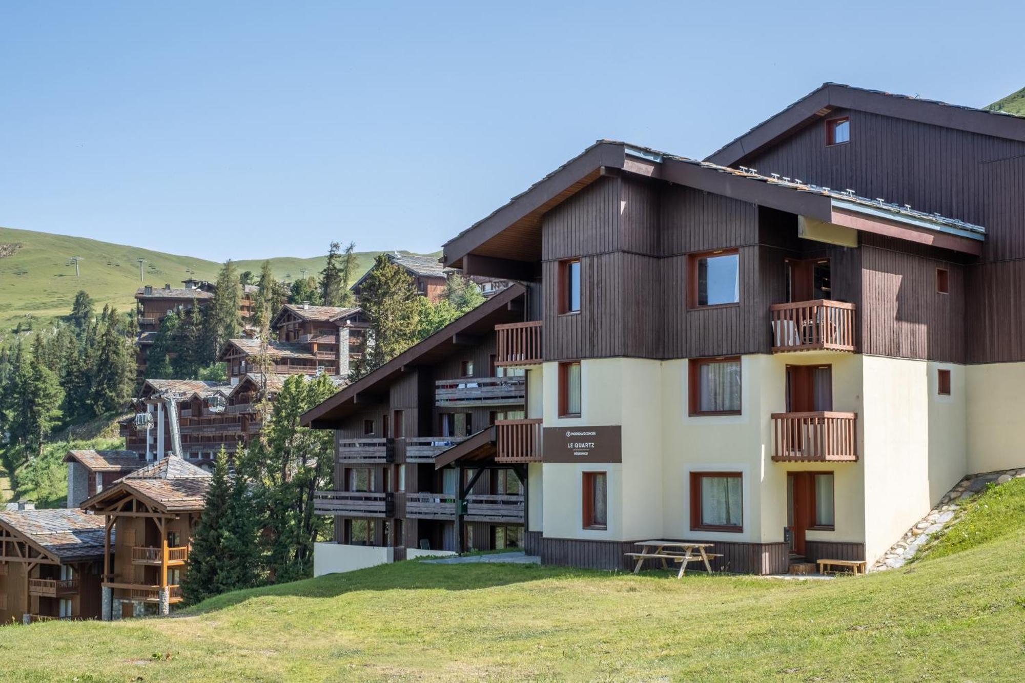 Résidence Pierre&Vacances Le Quartz La Plagne Esterno foto