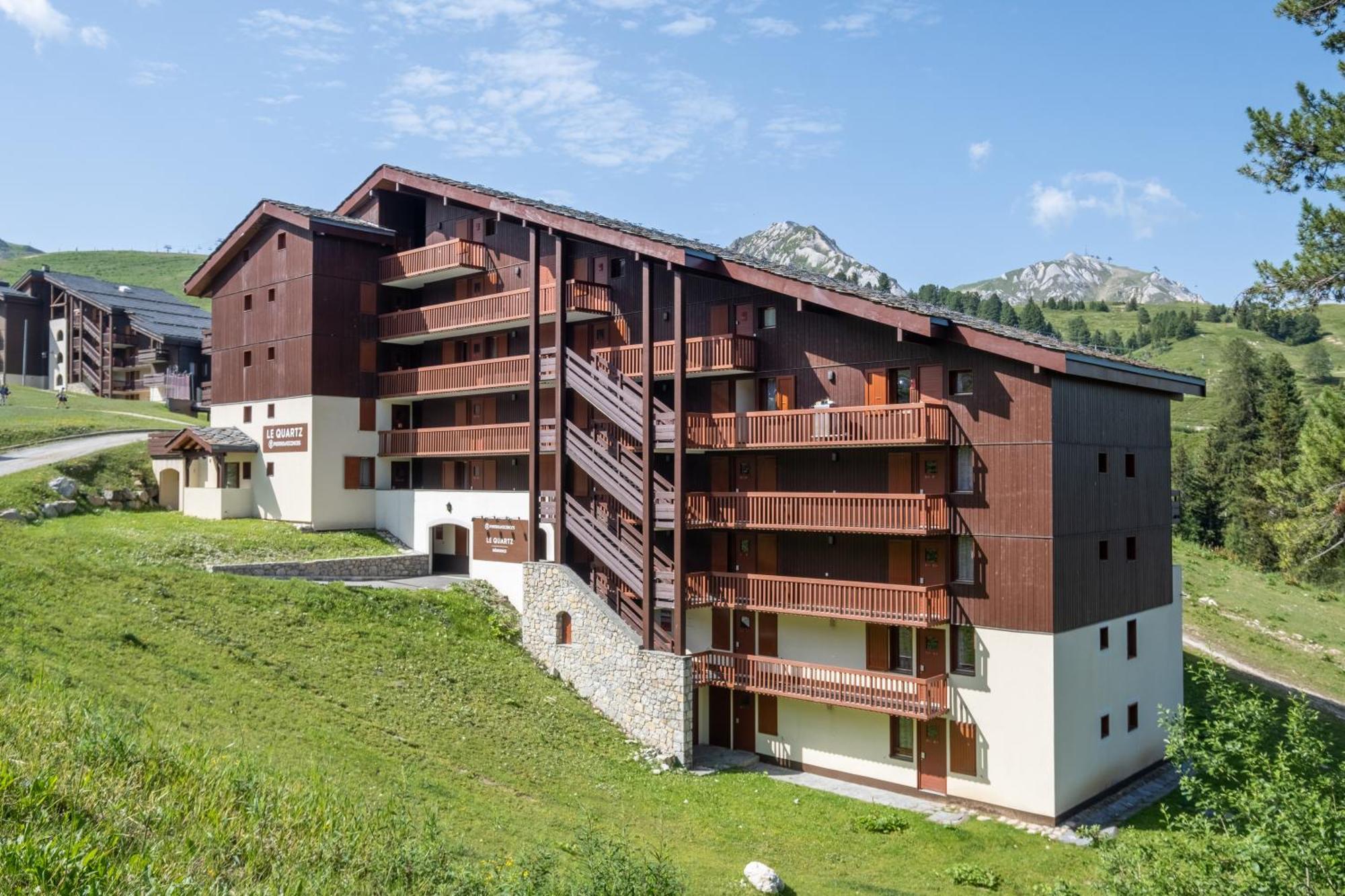 Résidence Pierre&Vacances Le Quartz La Plagne Esterno foto
