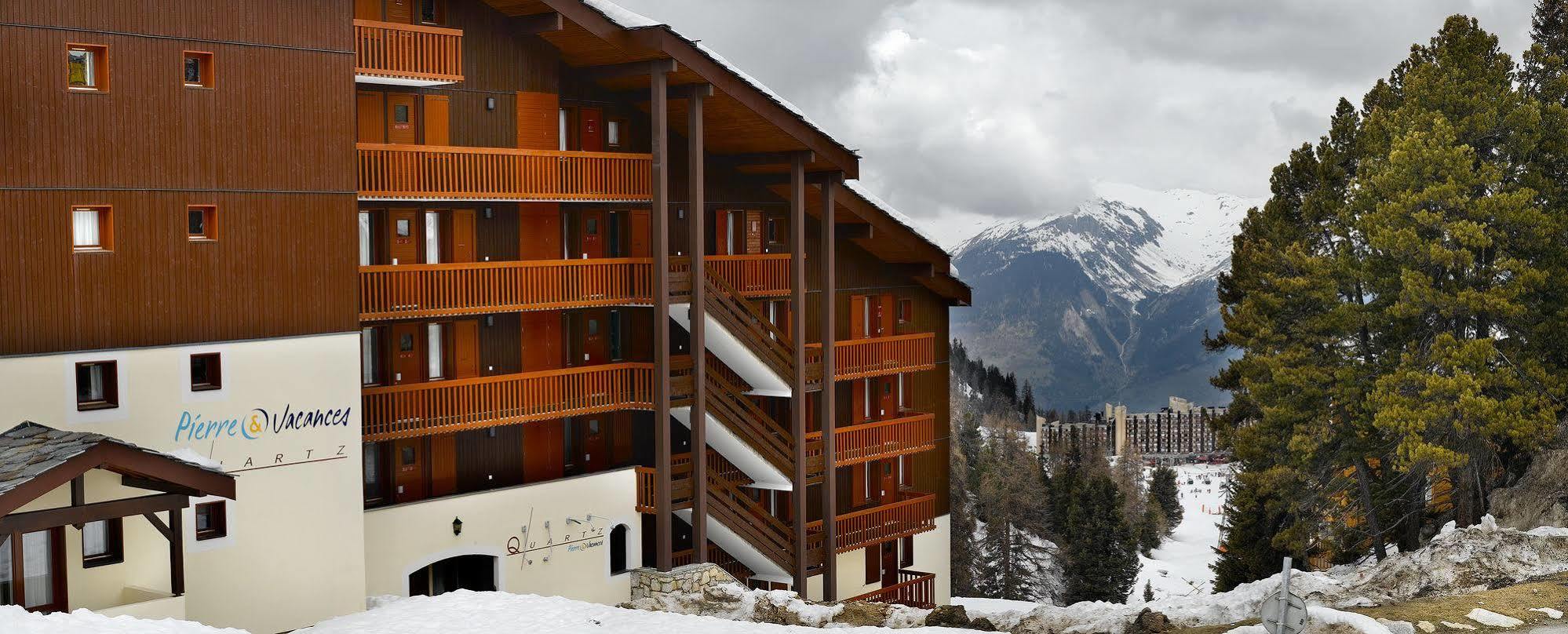 Résidence Pierre&Vacances Le Quartz La Plagne Esterno foto